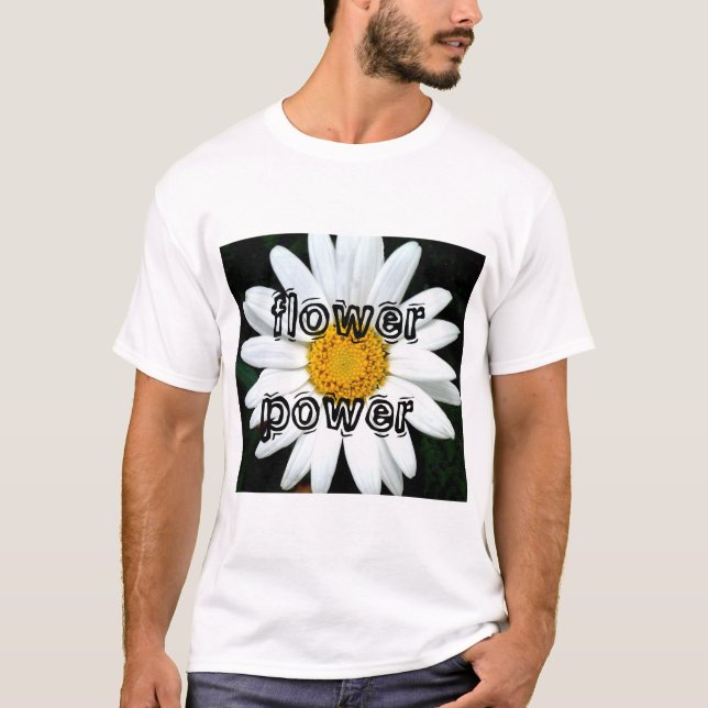 Camiseta Flower power (Frente)