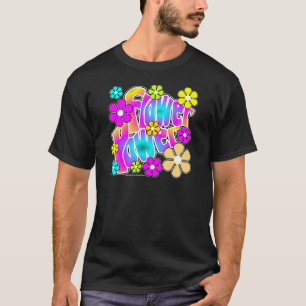 Camiseta Flower power