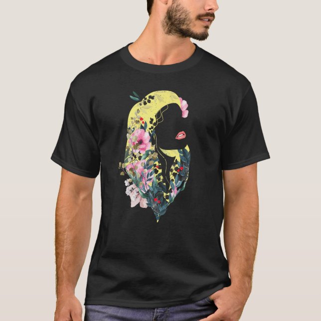 Camiseta Flower Power Girl  Plants Lady (Frente)