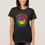 Camiseta Flower Rainbow Human Black Lives Rights Science Lg<br><div class="desc">Flower Rainbow Human Black Vive Rights Science Lgbt Pride.</div>
