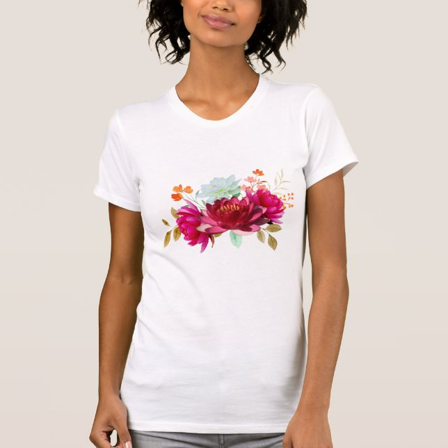 Camiseta Flowers (Frente)