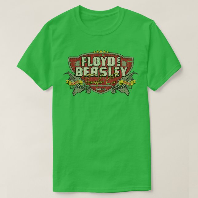 Camiseta Floyd & Beasley Transfer Co Transporte  (Frente do Design)