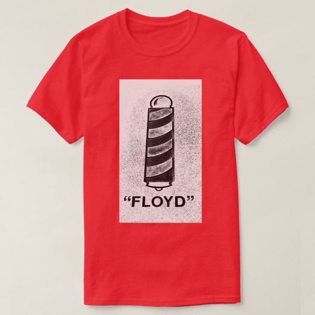 Camiseta Floyd The Barber From Mayberry (Frente do Design)