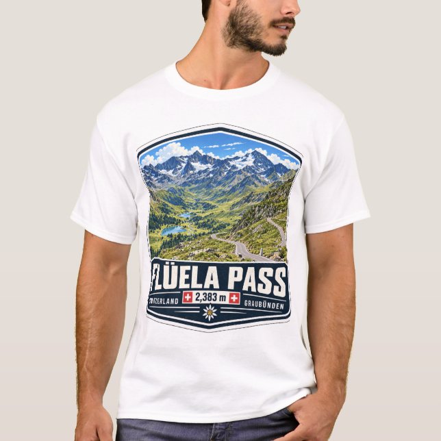 Camiseta Flüela Pass (Frente)