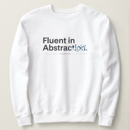 Camiseta Fluente em Conceito de Codificação Minimalista de