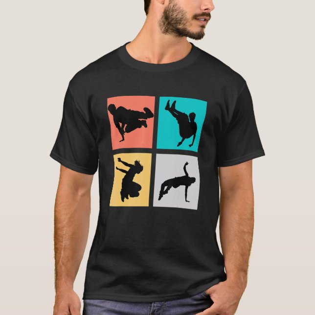 Camiseta Fluente em Parkour (Frente)