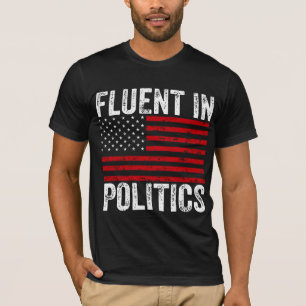 Camiseta Fluente em Política