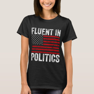 Camiseta Fluente em Política 