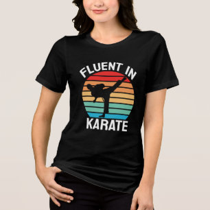 Camiseta Fluente no Karate Funny Karate