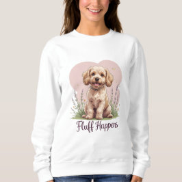 Camiseta Fluff Happens | Desenho de Cockapoo