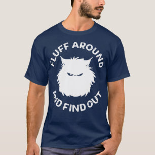 Camiseta Fluff por aí e descubra o fôlego do gato