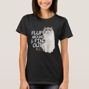 Camiseta Fluff por aí e descubra o gato-do-gato-gato-do-mat