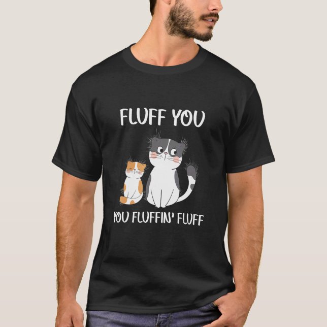 Camiseta Fluff você fofa fluffin (Frente)