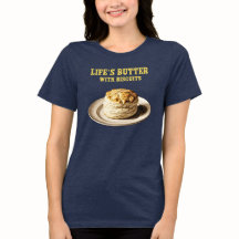 Fluffy Biscuit em uma Prata, Biscoitos da Manteiga