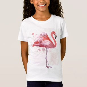 Camiseta Fluffy Flamingo