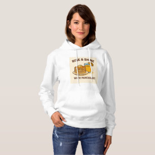 Camiseta Fluffy Pancakes & Fresco de Sumo Laranja - Café da