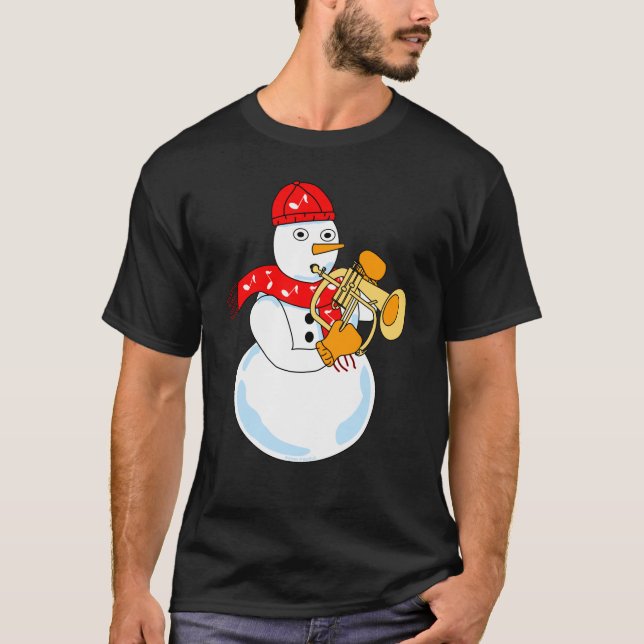 Camiseta Flugelhorn Snowman (Frente)