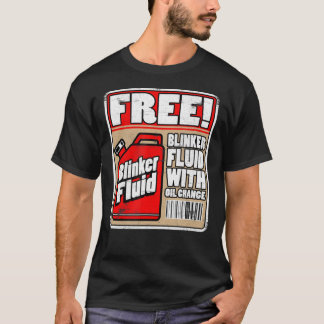 Camiseta Fluido Fluido Mecânico de Fluido Livre