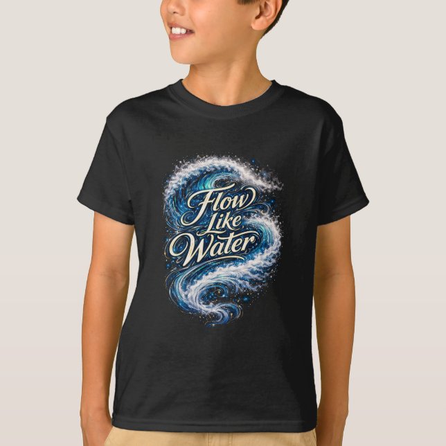Camiseta Fluir Como Água (Frente)