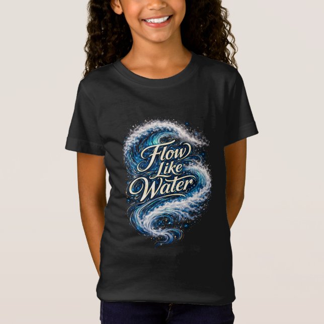 Camiseta Fluir Como Água (Frente)
