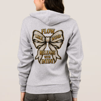 Camiseta Fluir Como Vento Libertar Com Intenção Gráfica