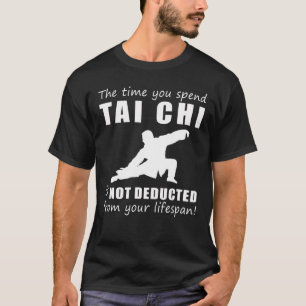 Camiseta Fluir e Rir! Tai Chi - Sem Dedução De Vida, Jus