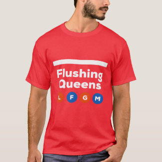 Camiseta Flushing Queens LFGM Metrô retrô