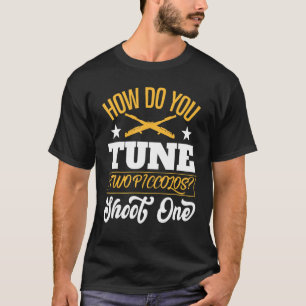 Camiseta Flute Motif Para Flute Player 1