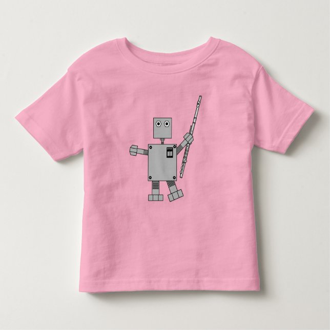 Camiseta Flute Robot (Frente)
