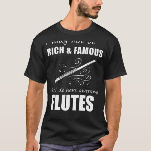 Camiseta Flute Virtuoso: Onde Brilhância Espalha Riquezas