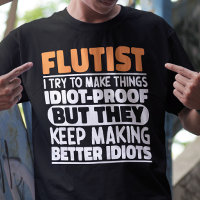 Flutista Tento Fazer Coisas Engraçadas Ditos Fluti