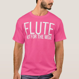 Camiseta Fluto De Banda De Fluto Não Destinado A Flutuantes