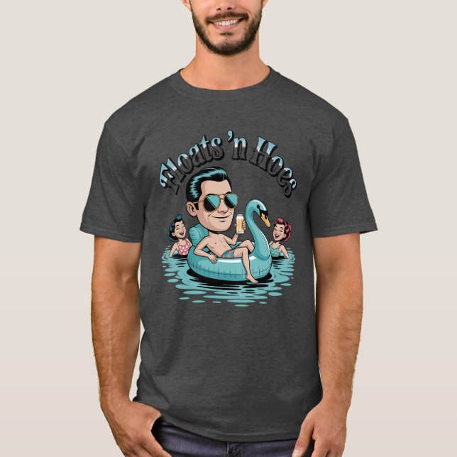 Camiseta Flutua 'n Hoes (Frente)