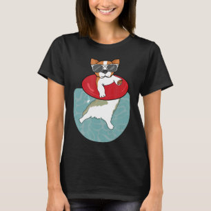 Camiseta Flutuador de festa na piscina para proprietários d
