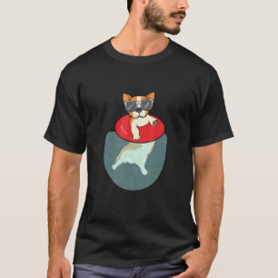 Camiseta Flutuador de festa na piscina para proprietários d