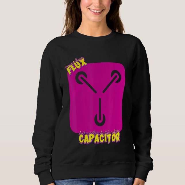Camiseta Flux Capacitor Humor Sarcástico (Frente)