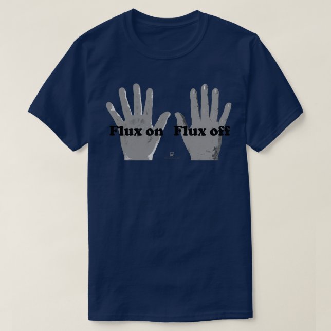 CAMISETA FLUX ON FLUX OFF (DESLIGAR FLUX) (Frente do Design)