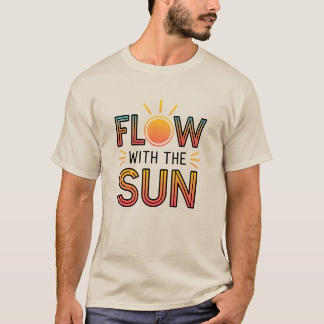 Camiseta Fluxo com o Sol (Frente)