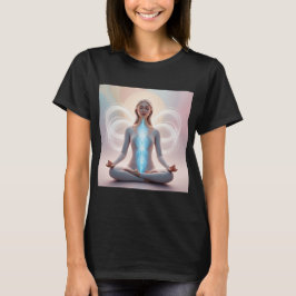 Camiseta Fluxo de Energia Espiritual em Meditação - Mentidã