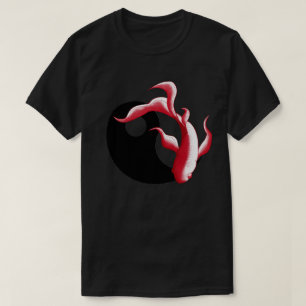 Camiseta Fluxo Marcial Abstrato Yin Yang Arte Marcial