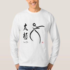 Camiseta Fluxo Tai Chi com Kanji