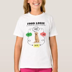 Camiseta Fluxograma do Logotipo Lógico do Nome Personalizad