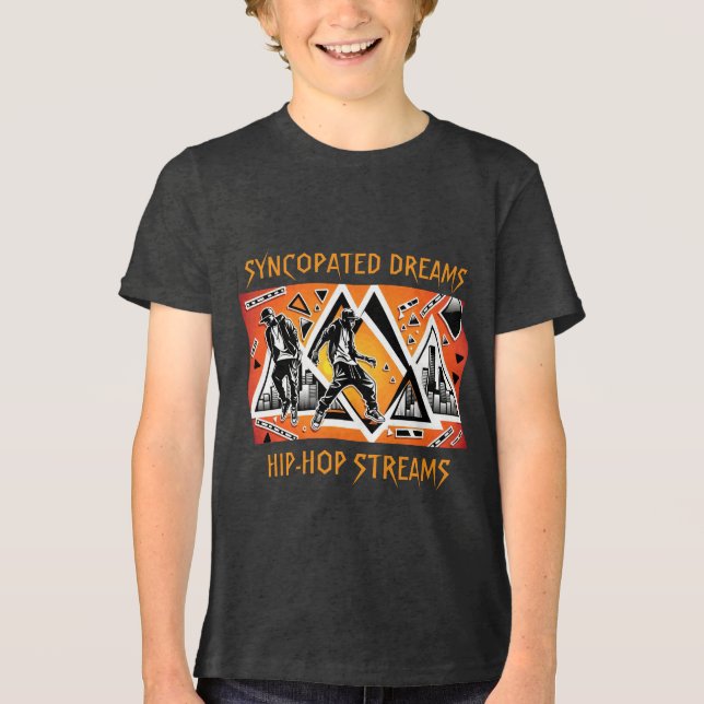 CAMISETA FLUXOS DE SALTO HIP (Frente)