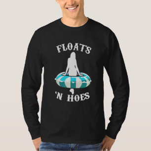 Camiseta Fluxos E Hoes - Banheira Flutuante De Férias De Ve