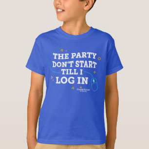 Camiseta FLVS O Partido Não Começa Até eu Entrar, Royal