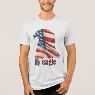 Camiseta Fly Eagle - Edição do Orgulho dos EUA