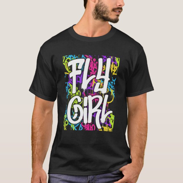 Camiseta Fly Girl (Frente)