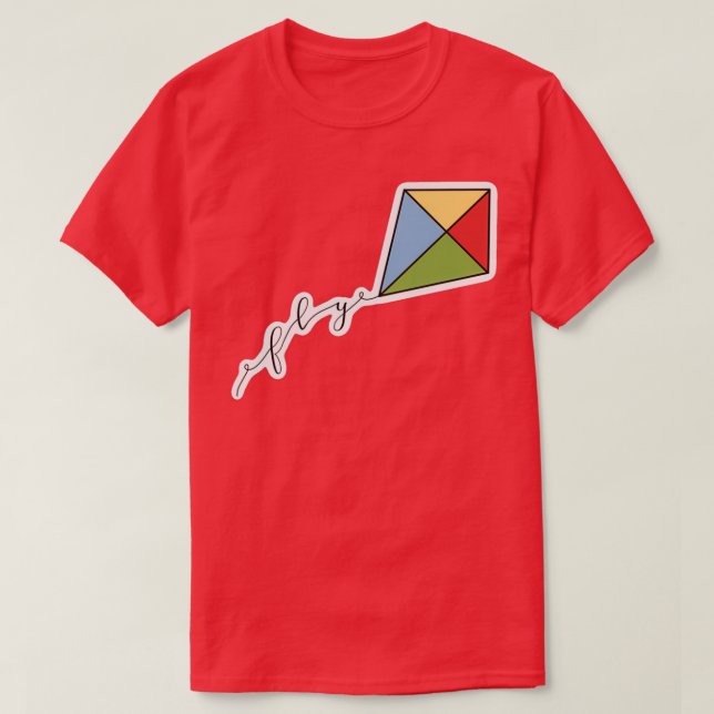 Camiseta Fly Kite Design (Frente do Design)