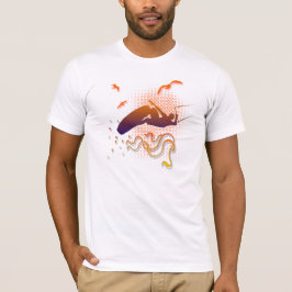 Camiseta Fly like the birds, kitesurf shirt