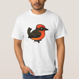 Camiseta Flycatcher de Vermilion Cujo Canto